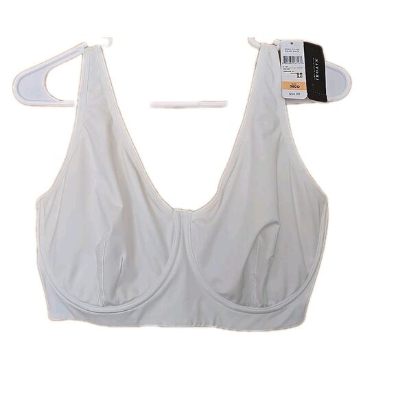 Natori Convertible Coolmax High Impact Performance Sport Bra 38DD White - Picture 1 of 6